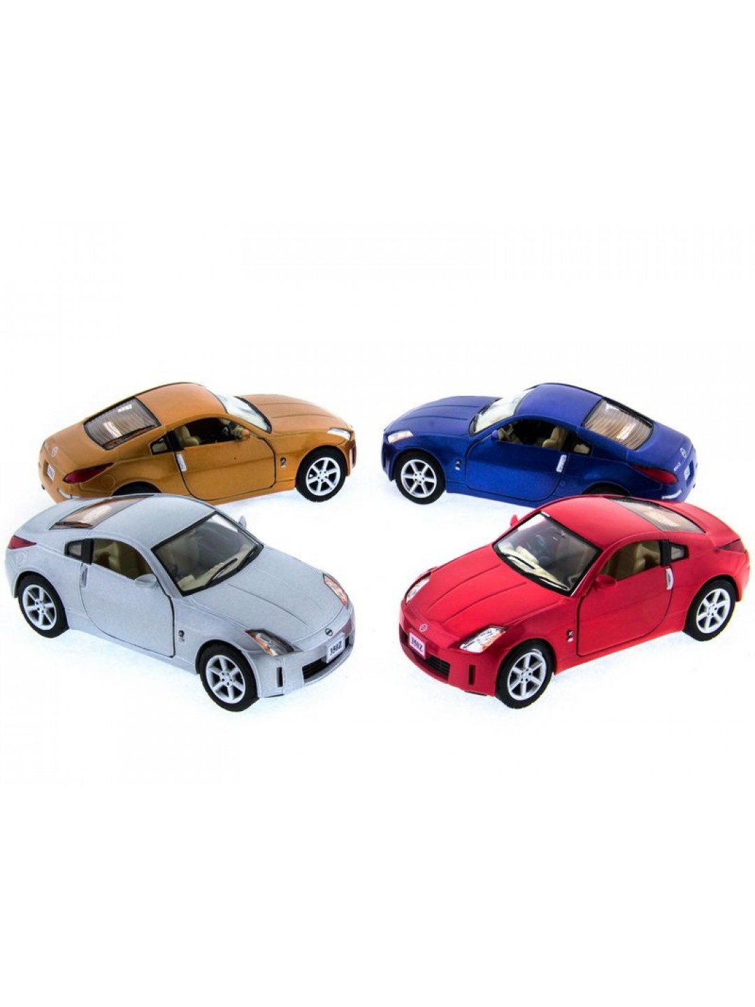 Машина Kinsmart 1:34 Nissan Fairlady 350Z инерция (1/12шт.) б/к