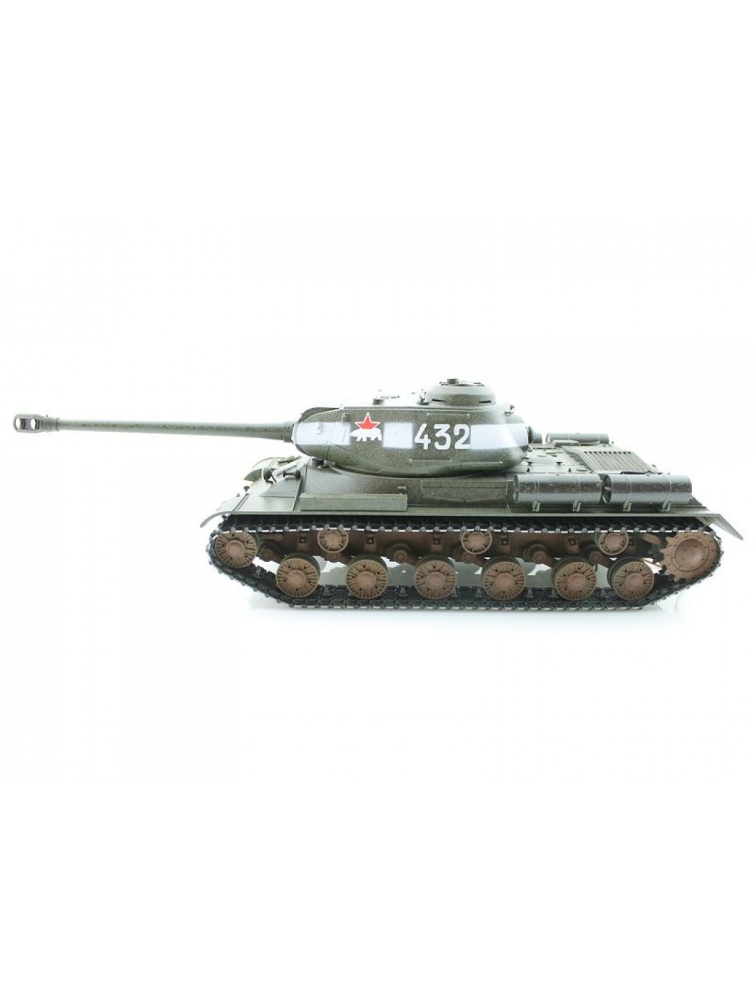 Р/У танк Taigen 1/16 ИС-2 модель 1944, СССР, зеленый, 2.4G, деревянная коробка