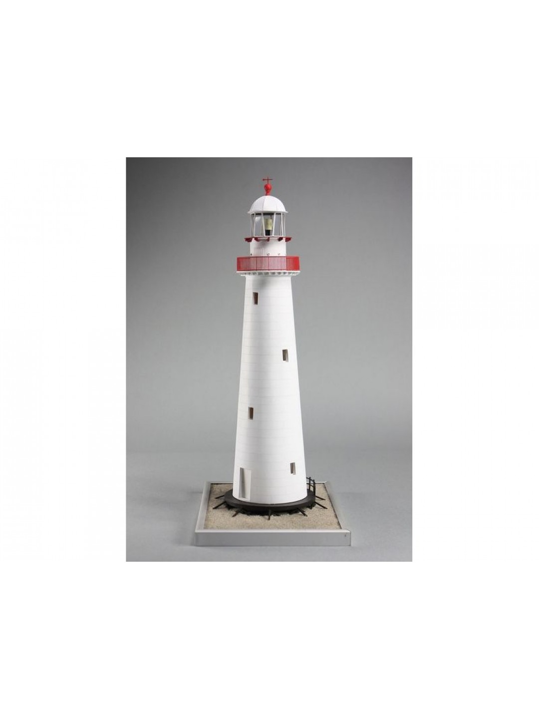 Сборная картонная модель Shipyard маяк Cape Bowling Green Lighthouse (№61), 1/72