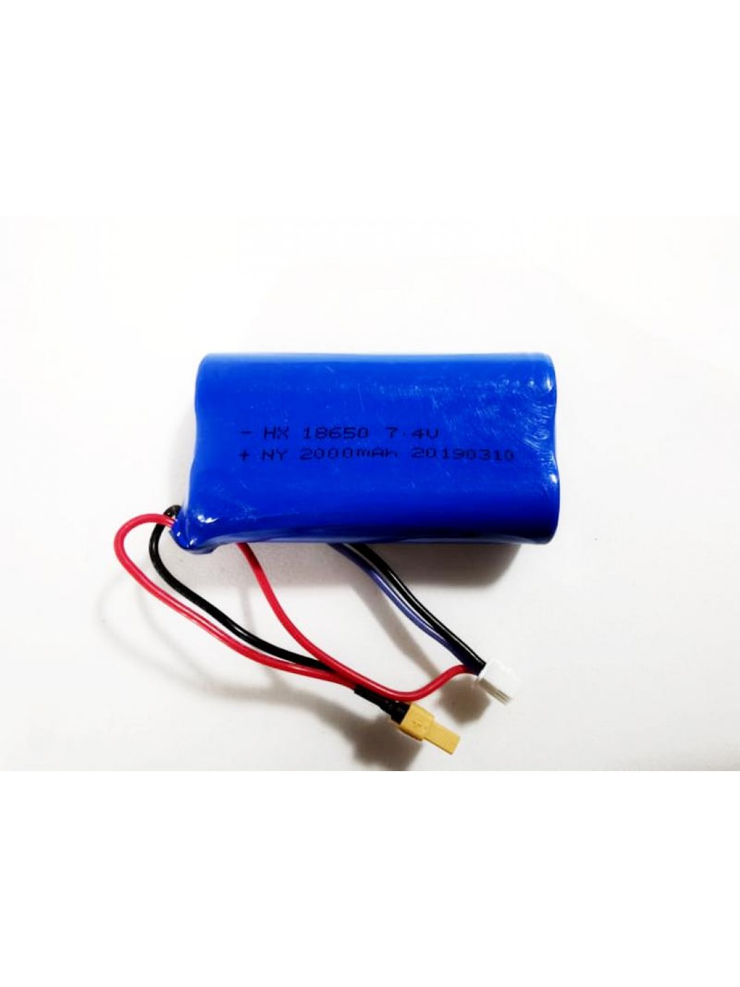 Аккумулятор Li-Po 2000mAh, 7.4V JST для Huina 1580, 1583