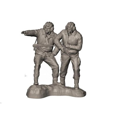 Сборная модель ZVEZDA Российские танкисты, 1/35