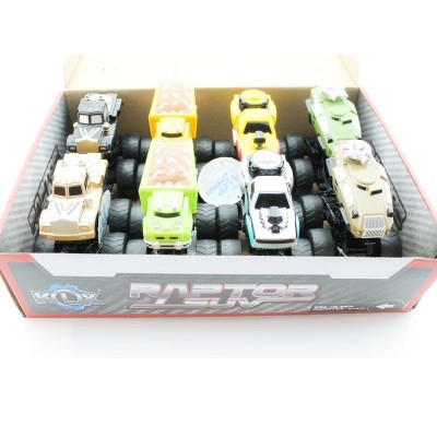 Машина инерционная KLX500-115 Raptor SUV Super Chariot 4WD (в асс., 8 шт./кор.)