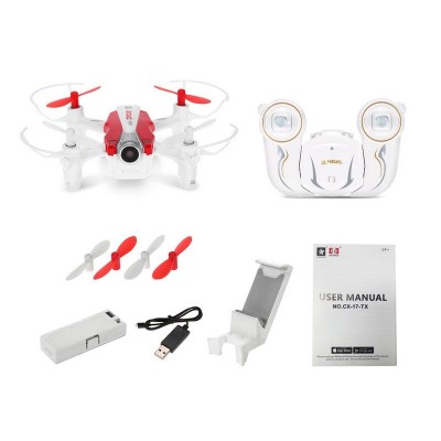 Р/У квадрокоптер Cheerson CX-17 WiFi RTF 2.4G (красный)