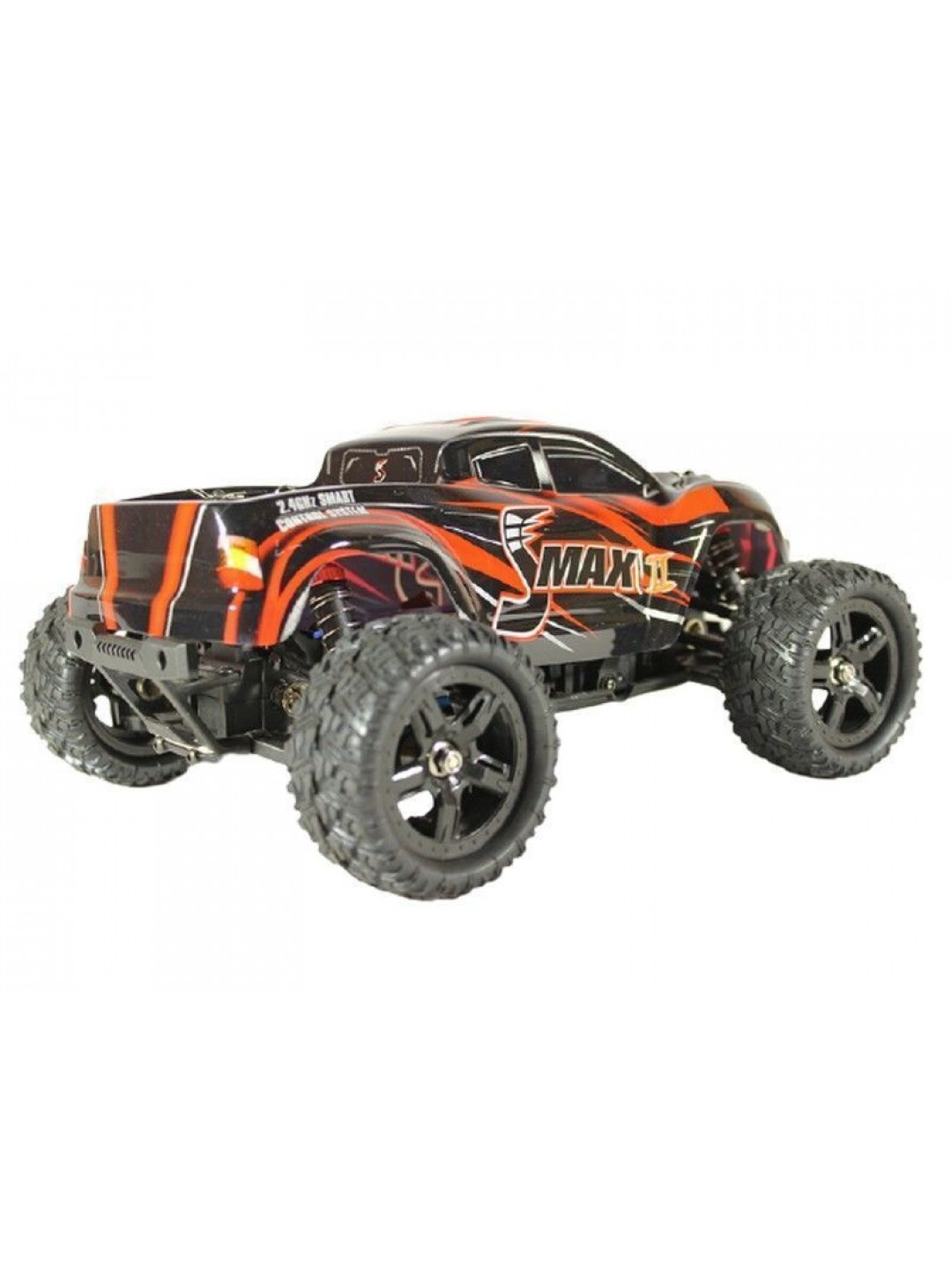 Радиоуправляемый монстр Remo Hobby SMAX Brushless V2.0 (красный) 4WD 2.4G 1/16 RTR