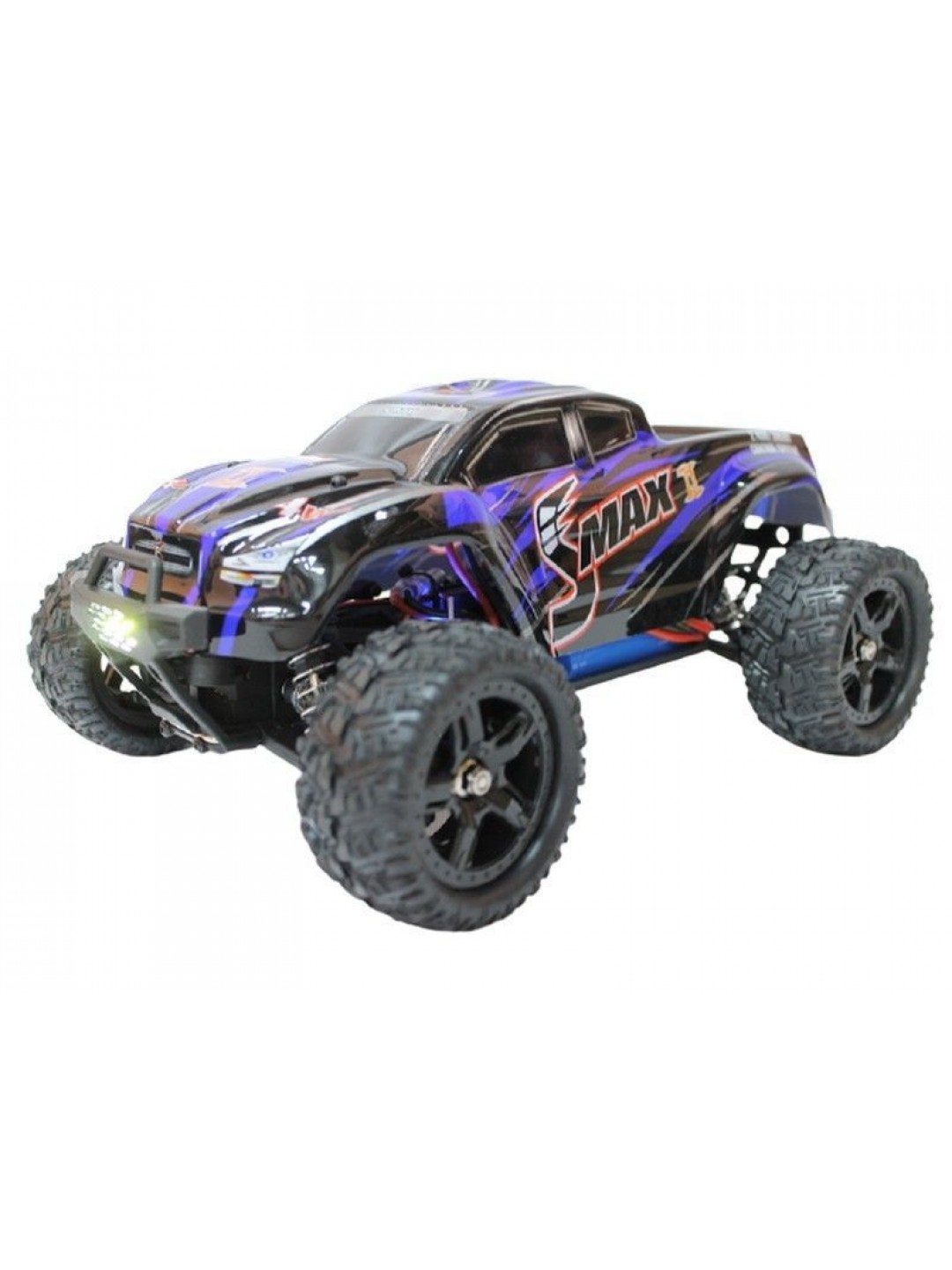 Радиоуправляемый монстр Remo Hobby SMAX V2.0 (синий) 4WD 2.4G 1/16 RTR