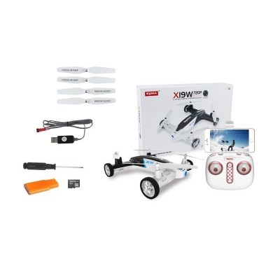 Р/У квадрокоптер Syma X19W Летающая машина с FPV трансляцией Wi-Fi 6-AXIS 2.4G RTF
