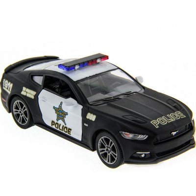 Машина Kinsmart 1:38 Ford Mustang GT 2015 (Police) инерция (1/12шт.) б/к