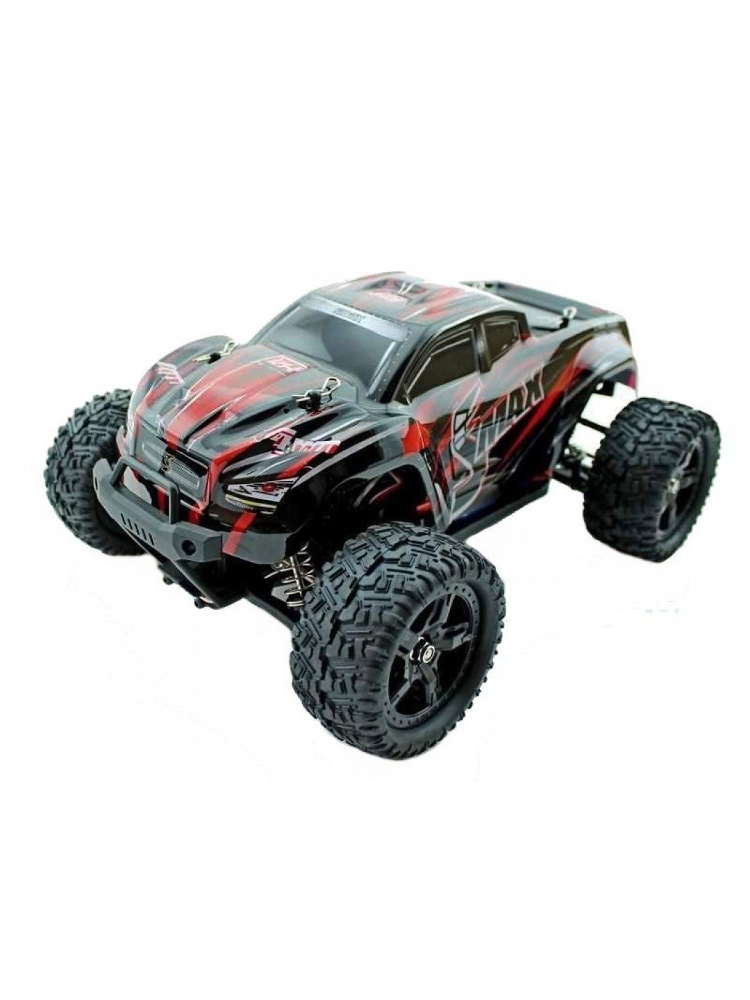 Радиоуправляемый монстр Remo Hobby SMAX Brushless (красный) 4WD 2.4G 1/16 RTR