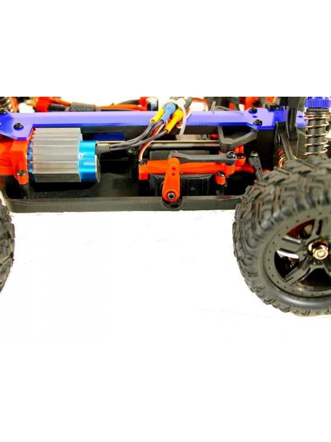Радиоуправляемая трагги Remo Hobby S EVO-R Brushless UPGRADE (синяя) 4WD 2.4G 1/16 RTR