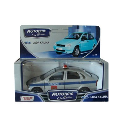Машина Autotime "LADA KALINA" полиция 1:34