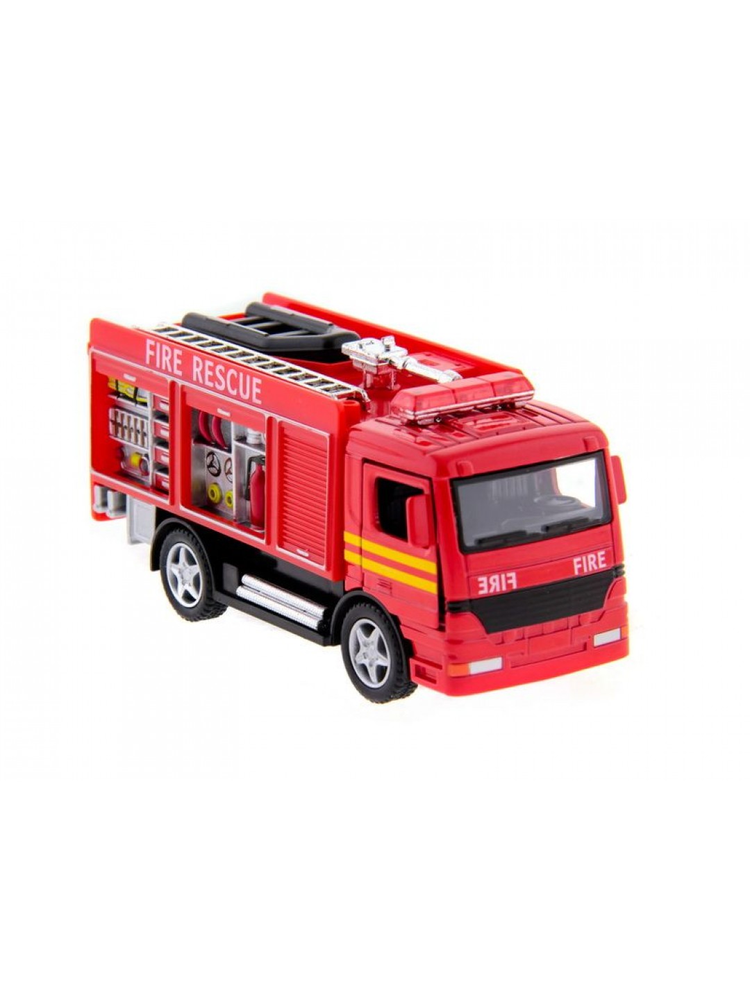 Машина Kinsmart Пожарная машина Rescue Fire Engine инерция (1/12шт.) б/к