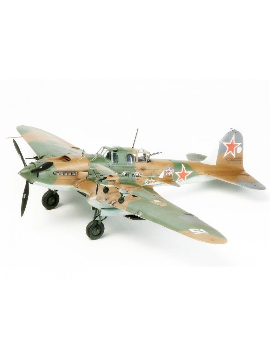 Сборная модель ZVEZDA Советский бронированный штурмовик Ил-2 (обр. 1942 г.), 1/72