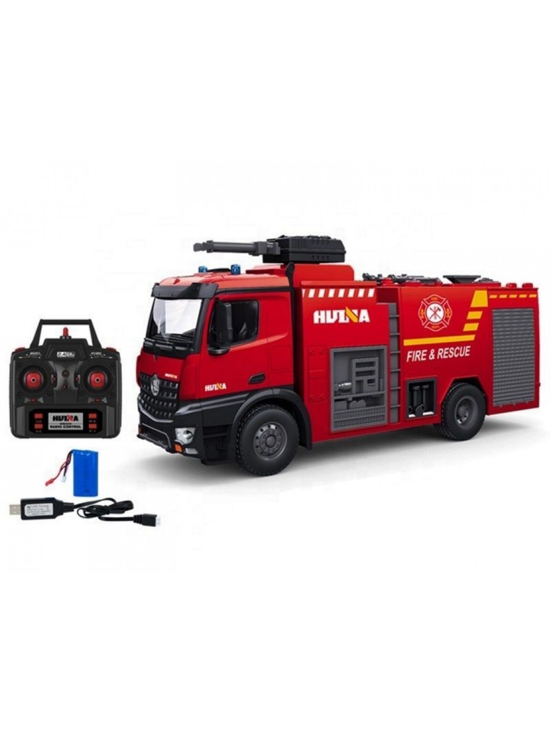 Радиоуправляемая пожарная машина HUI NA TOYS 2.4G 22CH 1/14 RTR