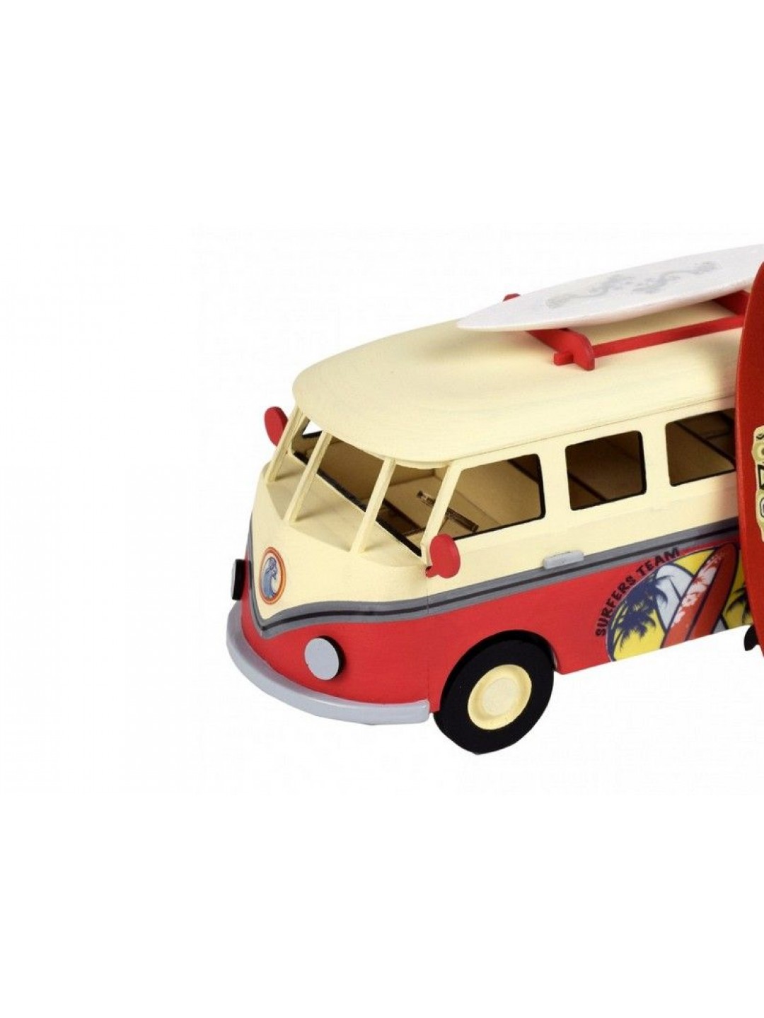 Собранная деревянная модель автомобиля Artesania Latina SURFER'S VAN BUILT