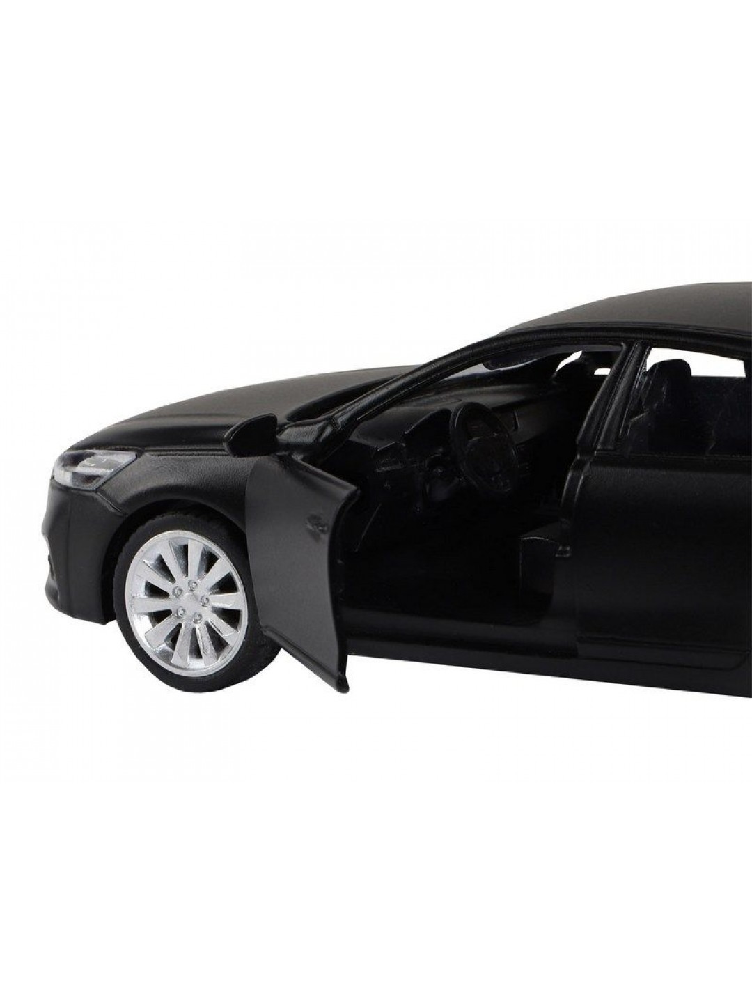Машина "АВТОПАНОРАМА" KIA K7, черный, 1/41, инерция, в/к 17,5*12,5*6,5 см