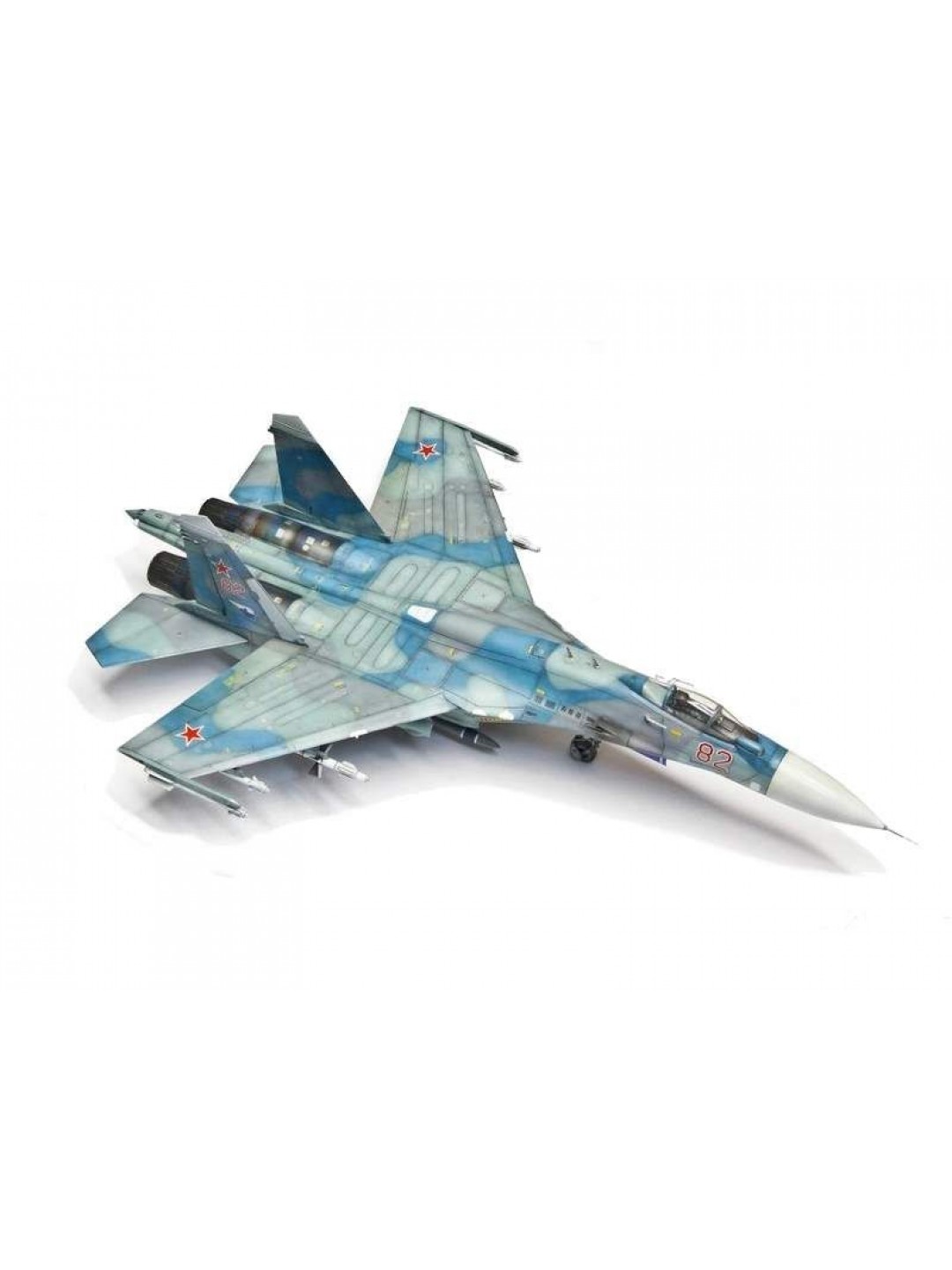 Сборная модель ZVEZDA Российский истребитель Су-30СМ, 1/72