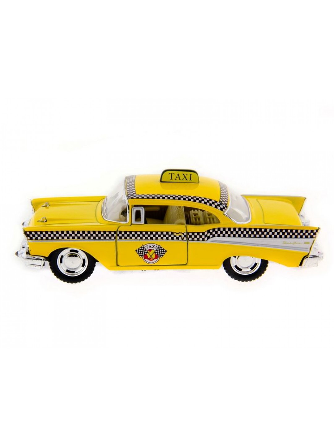Машина Kinsmart "1957 Chevrolet Bel Air" инерция (1/12шт.) 1:36 б/к