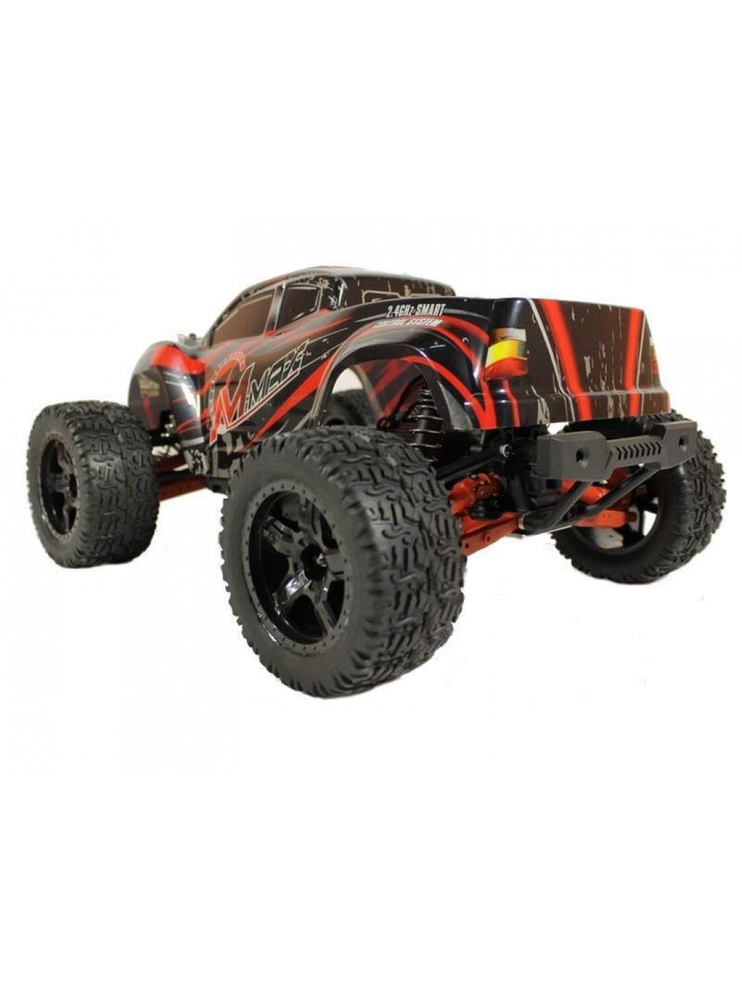 Радиоуправляемый монстр Remo Hobby MMAX Brushless UPGRADE (красный) 4WD 2.4G 1/10 RTR