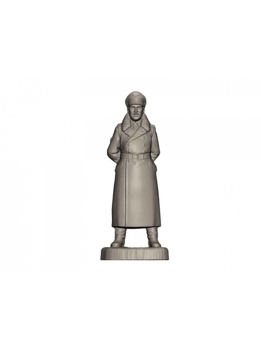 Сборные солдатики ZVEZDA Немецкий штаб в зимней форме, 1/72