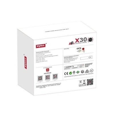 Р/У квадрокоптер Syma X30 с FPV трансляцией WiFi, GPS, 2.4G RTF