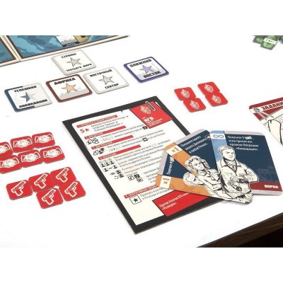 Настольная игра ZVEZDA "Агенты. Щит и меч.", семейная