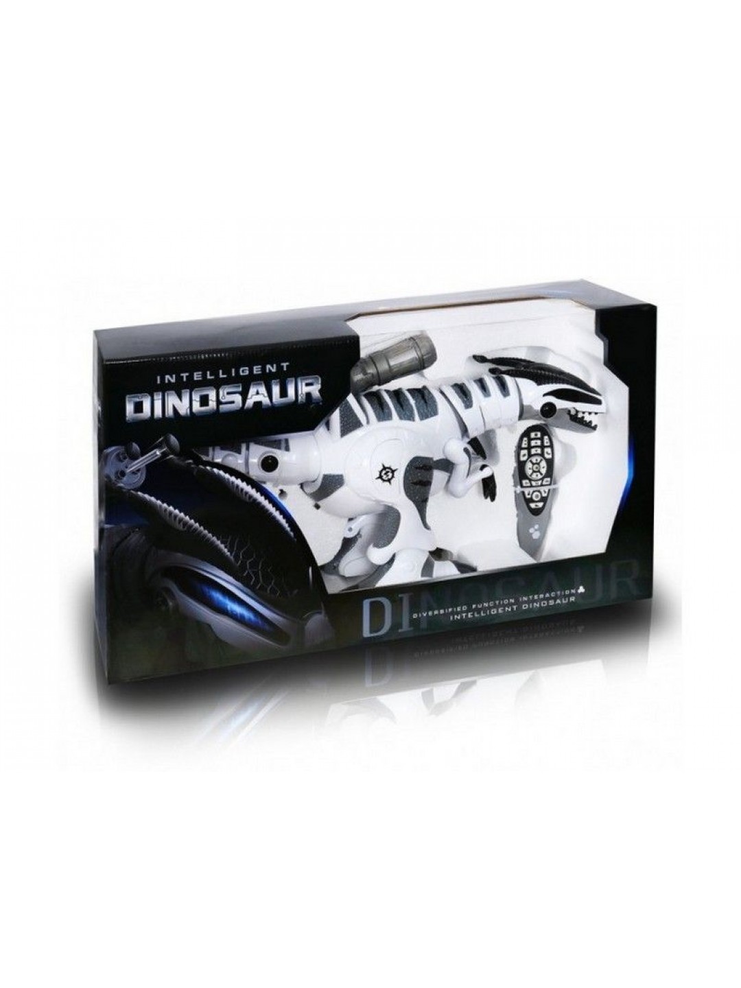 Радиоуправляемый робот-динозавр LENENG TOYS K9 Dinosaur звук, свет, танцы, сенсор, стреляет