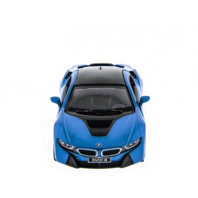 Машина Kinsmart BMW i8 инерция (1/12шт.) 1:36 б/к