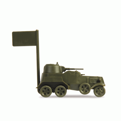 Сборная модель ZVEZDA Советский бронеавтомобиль БА-10, 1/100