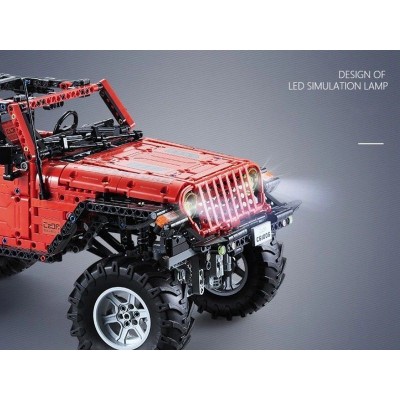 Радиоуправляемый конструктор CADA deTech Jeep Wrangler (1941 деталь)