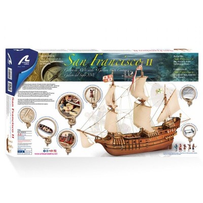 Сборная деревянная модель корабля Artesania Latina SAN FRANCISCO II NEW, 1/90