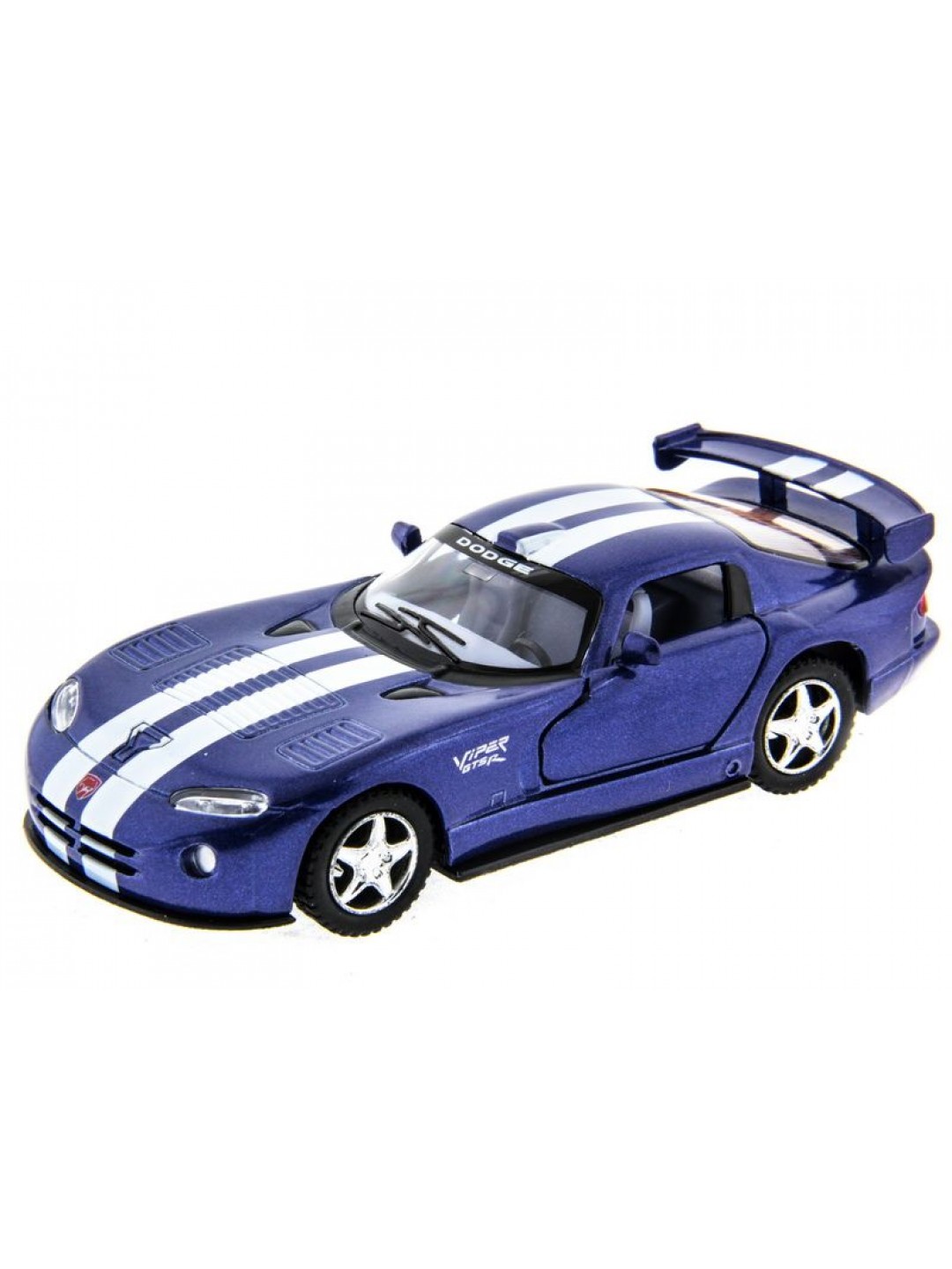 Машина Kinsmart 1:36 Dodge Viper GTSR инерция (1/12шт.) б/к