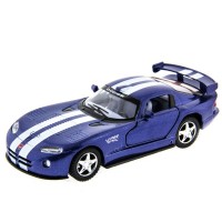 Машина Kinsmart 1:36 Dodge Viper GTSR инерция (1/12шт.) б/к Машина Kinsmart 1:36 Dodge Viper GTSR инерция (1/12шт.) б/к