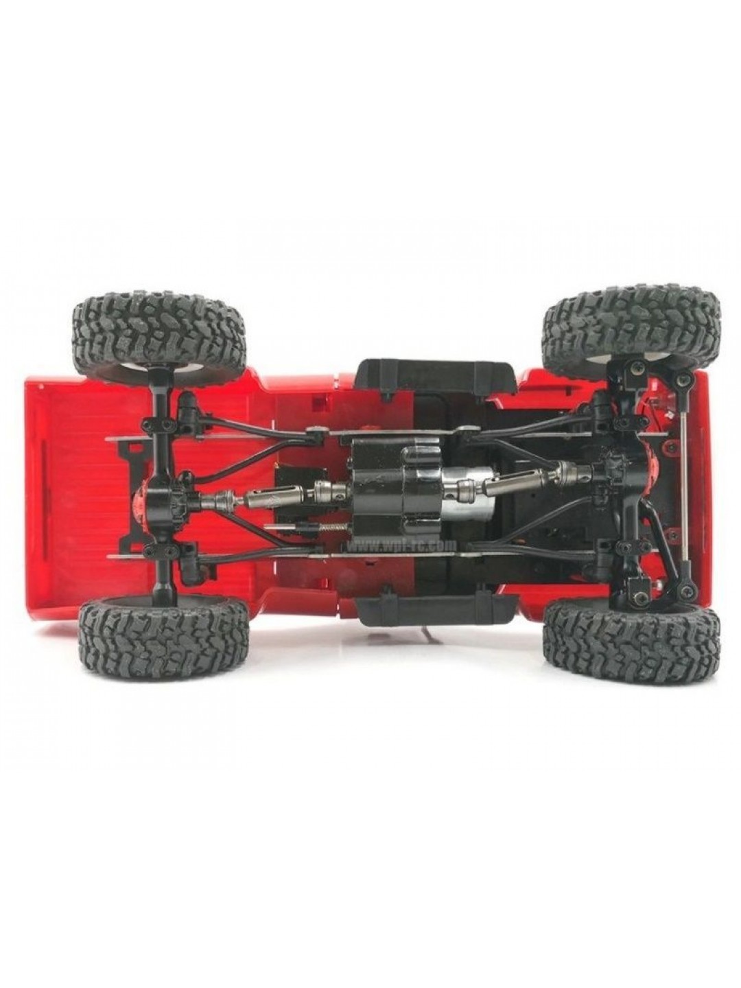 Радиоуправляемая машина WPL пикап Hilux (красная) 4WD 2.4G 1/16 KIT