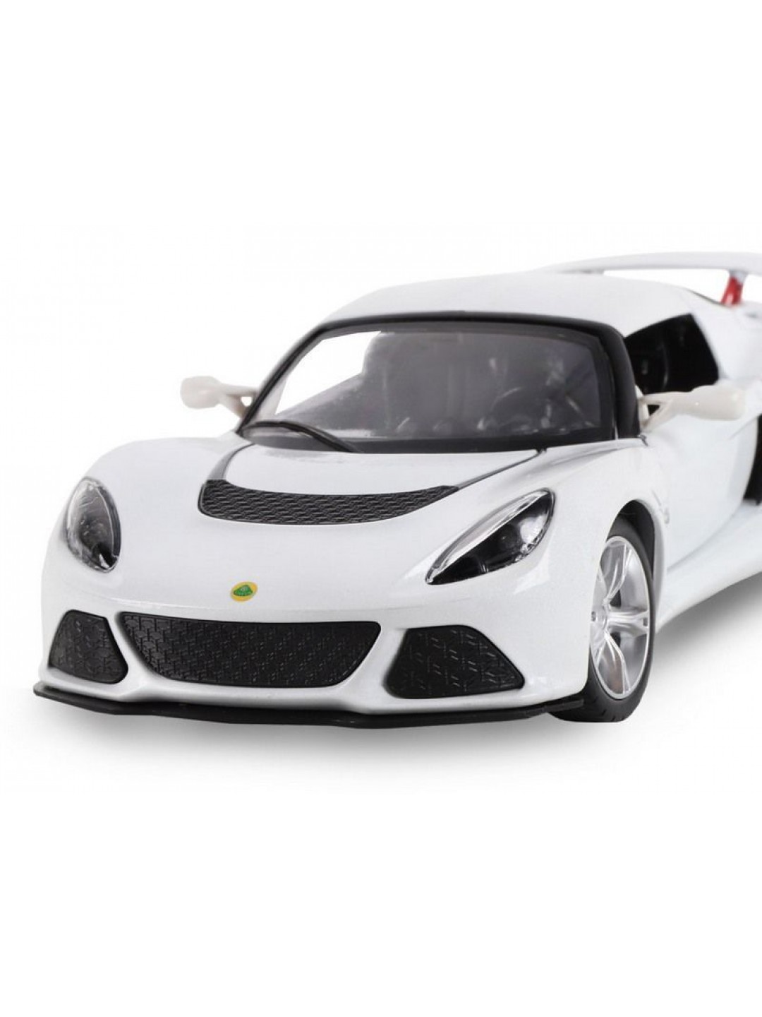 Машина "АВТОПАНОРАМА" Lotus Exige S, белый, 1/22, свет, звук, в/к 24,5*12,5*10,5 см