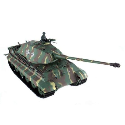 Радиоуправляемый танк Heng Long King Tiger (башня Porsche) Original V6.0  2.4G 1/16 RTR