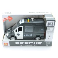 Машина инерционная WY590B/C Полиция свет/звук в/к Машина инерционная WY590B/C Полиция свет/звук в/к