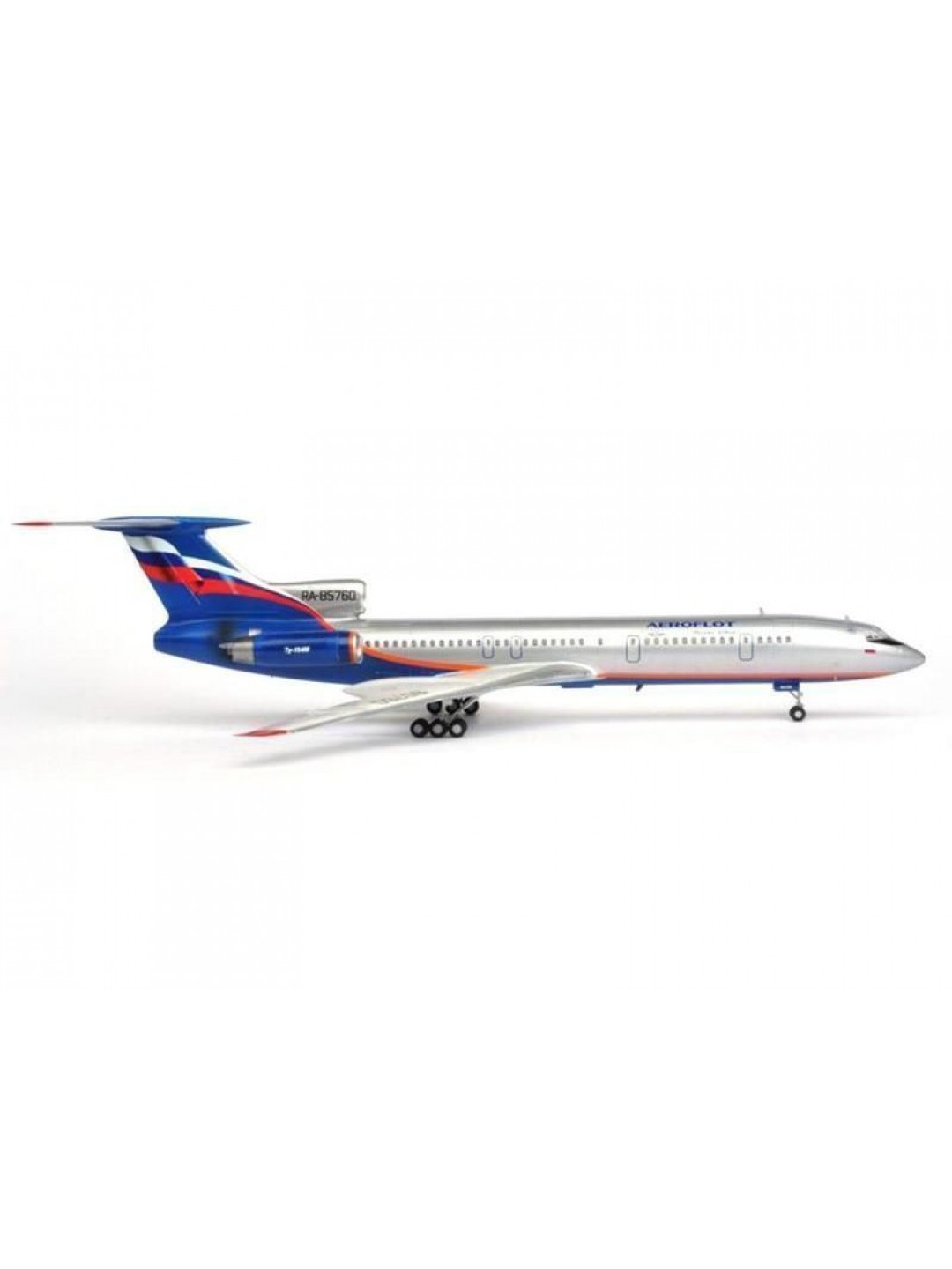 Сборная модель ZVEZDA Российский авиалайнер ТУ-154М, 1/144