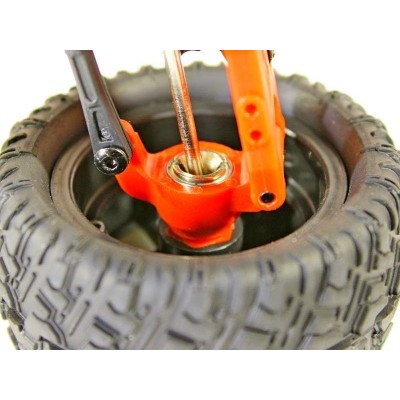 Радиоуправляемая трагги Remo Hobby S EVO-R UPGRADE (красный) 4WD 2.4G 1/16 RTR