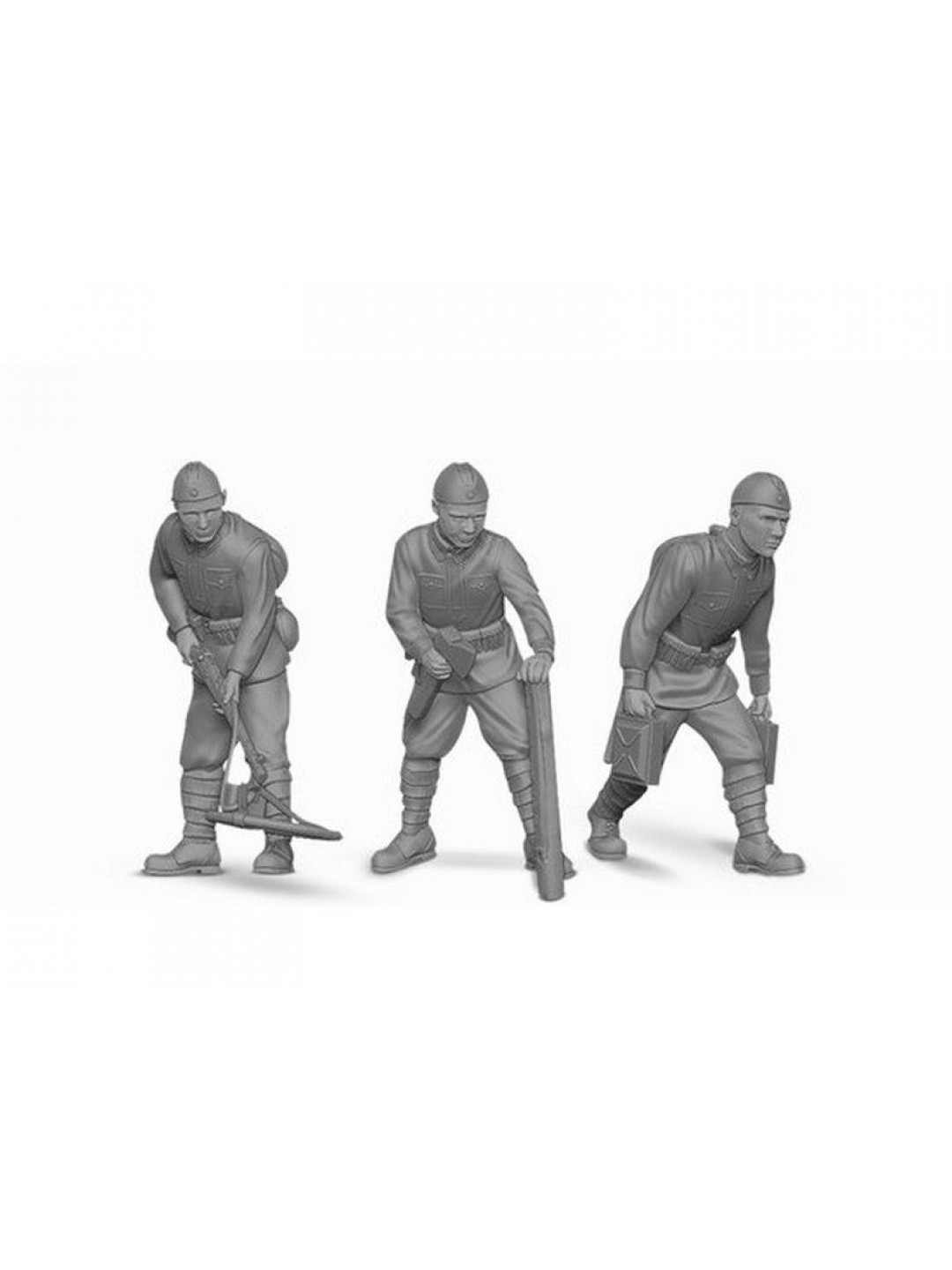 Сборные солдатики ZVEZDA Советские саперы, 1/72