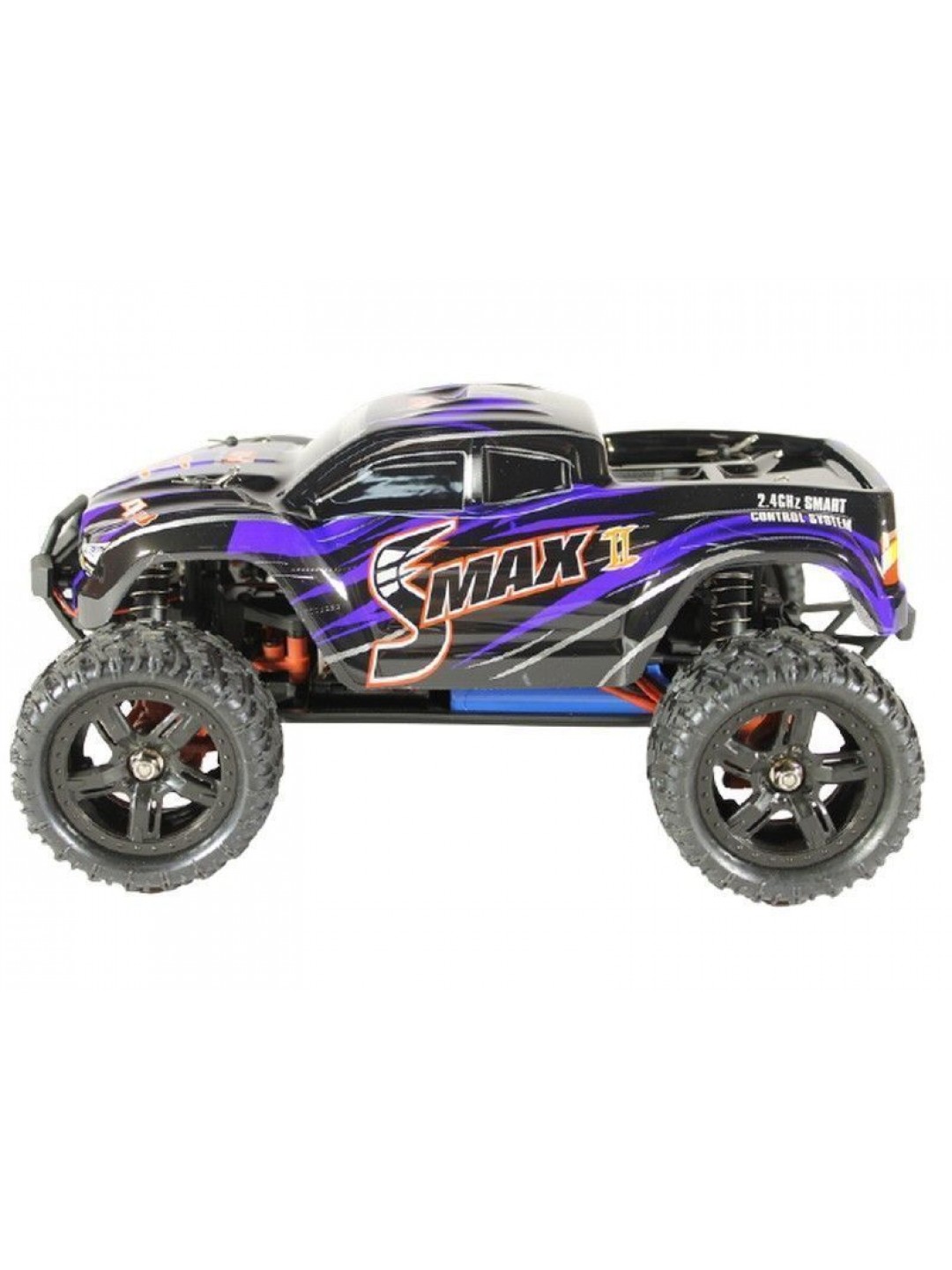 Радиоуправляемый монстр Remo Hobby SMAX Brushless UPGRADE V2.0 (синий) 4WD 2.4G 1/16 RTR