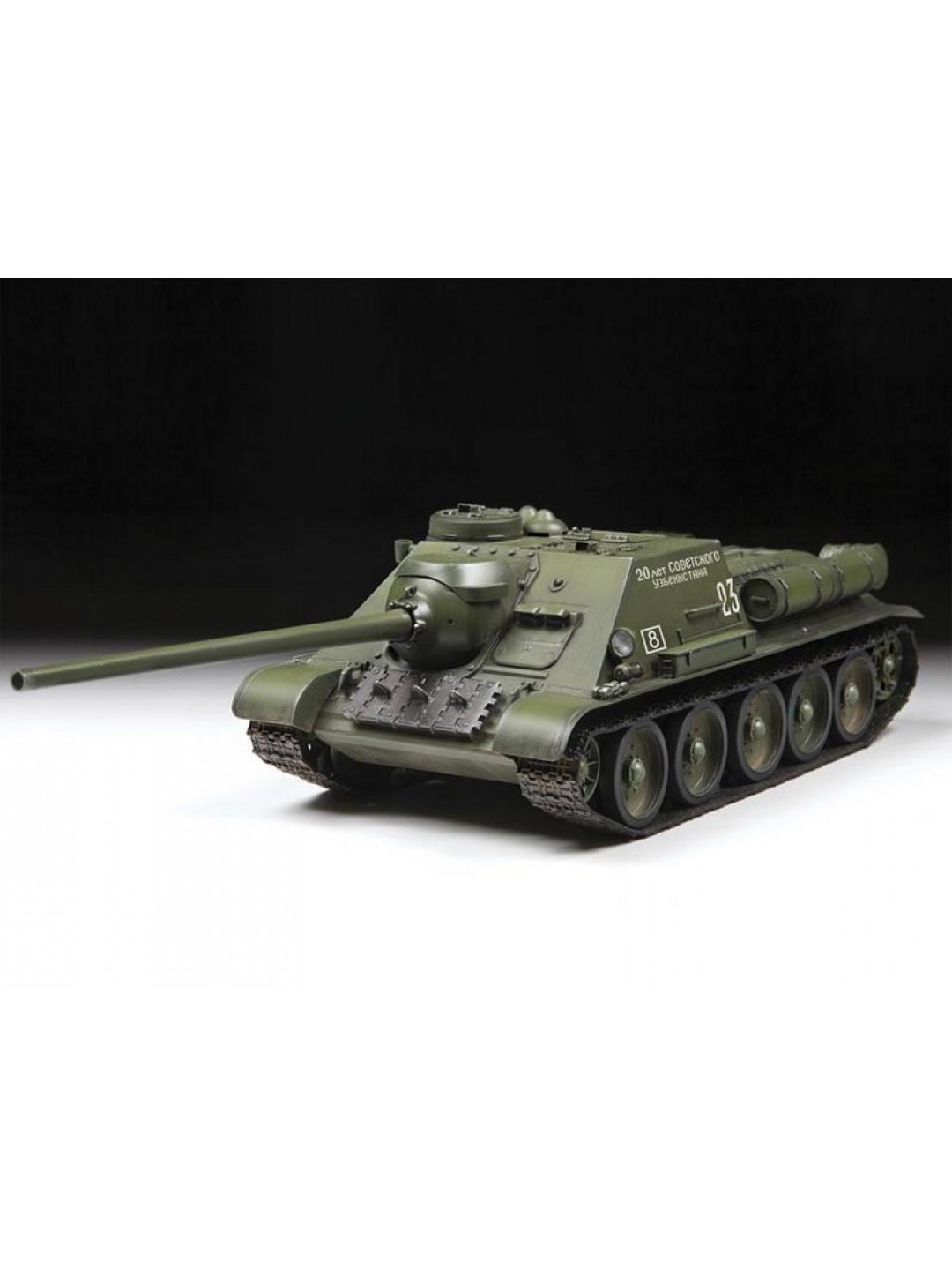 Сборная модель ZVEZDA Советский истребитель танков СУ-100, 1/35