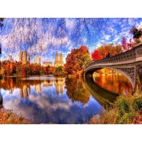 Картина по номерам 40х50 Отражения осени (30 цветов) Картина по номерам 40х50 Отражения осени (30 цветов)