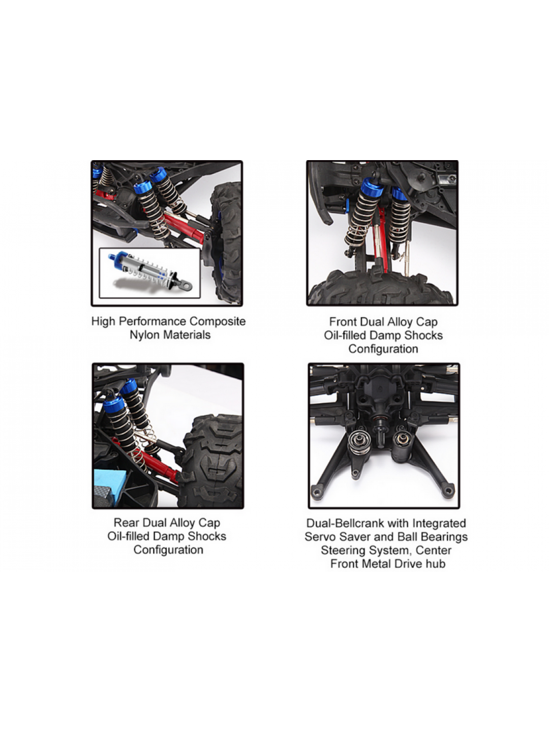 Радиоуправляемая трагги Remo Hobby EVO-R TWINS MOTOR (зеленая) 4WD 2.4G 1/8 RTR