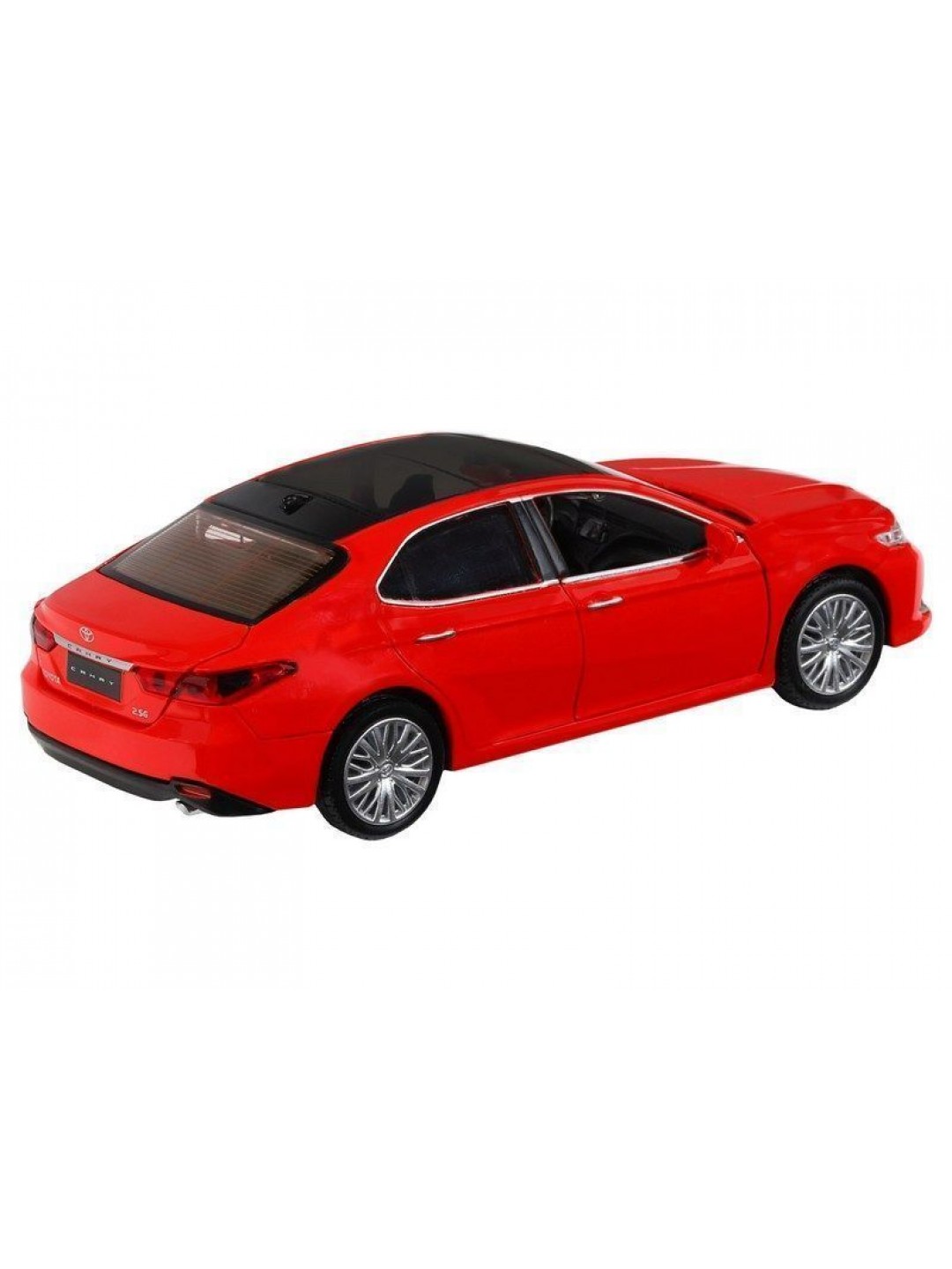 Машина "АВТОПАНОРАМА" Toyota Camry, красный, 1/32, свет, звук, инерция, в/к 17,5*13,5*9 см