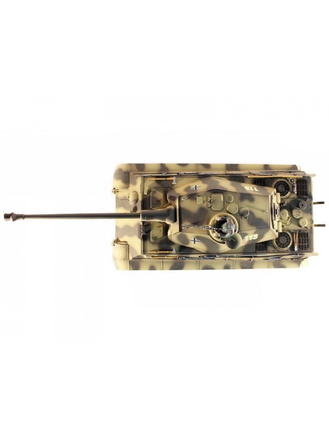 Р/У танк Taigen 1/16 KingTiger (для ИК танкового боя) (Германия) HC 2.4G RTR