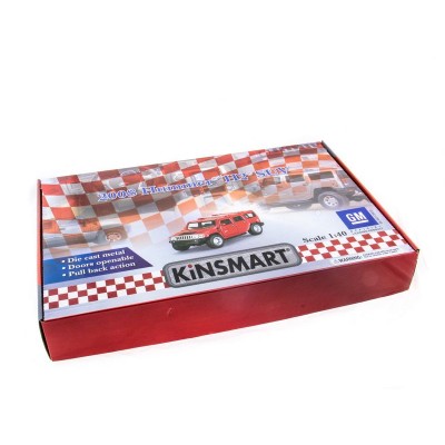 Машина Kinsmart 1:40 Haммer H2 2008 инерция (1/12шт.) б/к