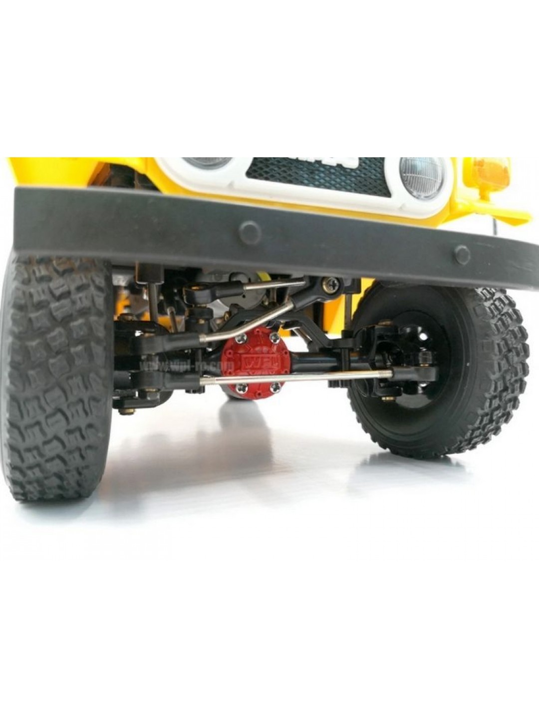 Радиоуправляемая машина WPL японский внедорожник FJ40 (желтая) 4WD 2.4G 1/16 KIT