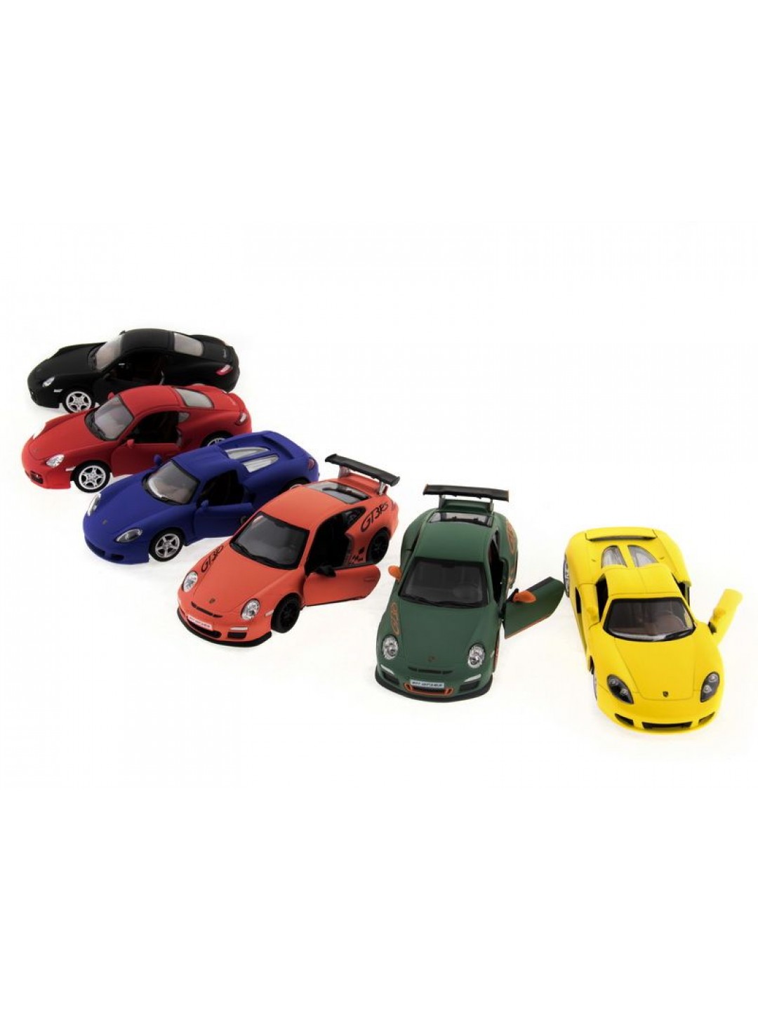 Машина Kinsmart 1:36 Porsche Matte инерция (1/12шт.) в асс. б/к