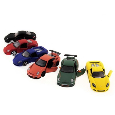 Машина Kinsmart 1:36 Porsche Matte инерция (1/12шт.) в асс. б/к