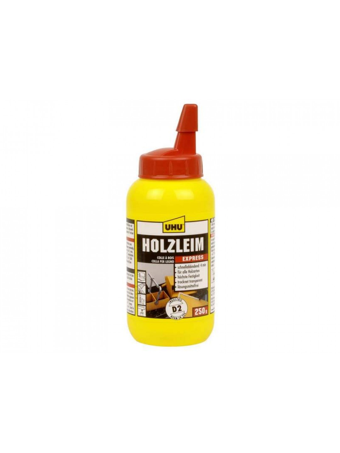 КЛЕЙ ДЛЯ ДЕРЕВА UHU HOLZLEIM ЭКСПРЕСС 250Г